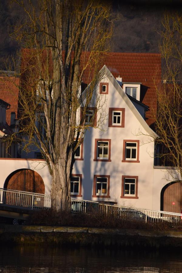 Отель Maindrei - Schlafen Am Fluss Margetshoechheim Экстерьер фото